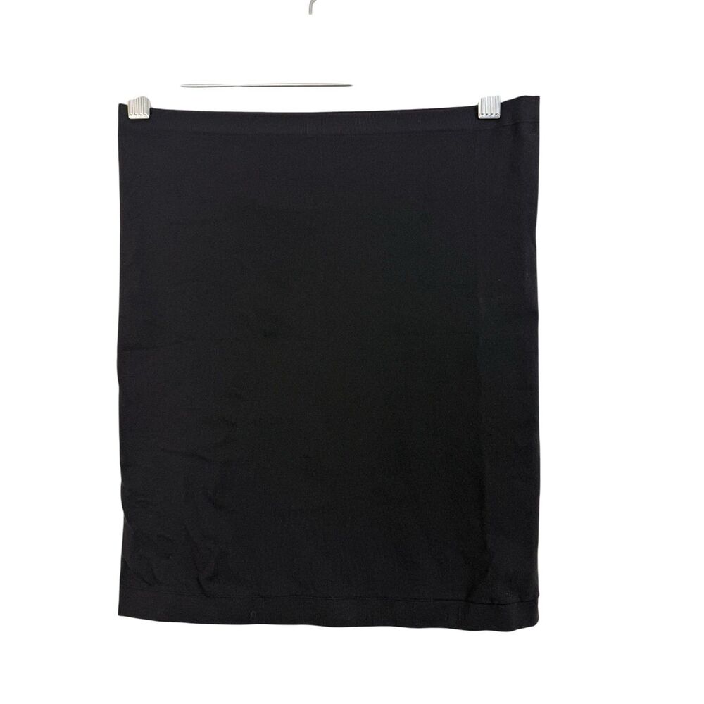 Wolford Black Seamless Tube Top Sz Medium Sleeveless Tubular Knit Bandeau
